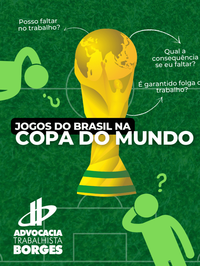 A Gazeta  Folga em jogos do Brasil na Copa do Mundo? Saiba direitos do  trabalhador